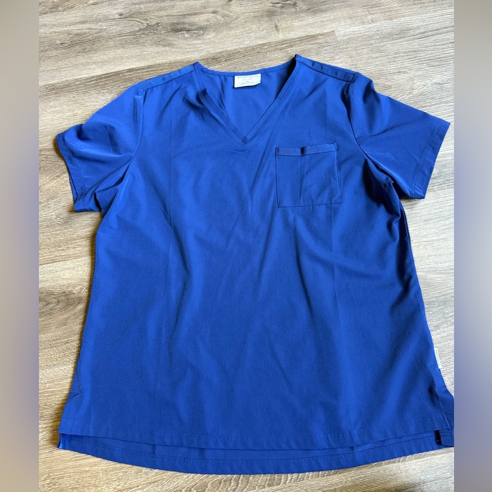V neck scrub top